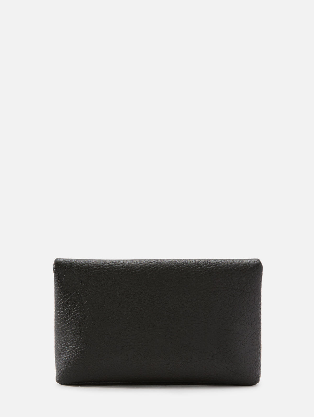 Leather Envelope Pouch,SAINT LAURENT,NOIR,Image 2