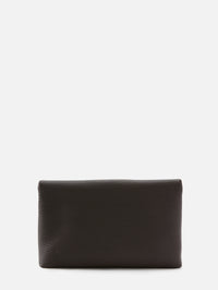 Leather Envelope Pouch,SAINT LAURENT,SANTAL,Image 2