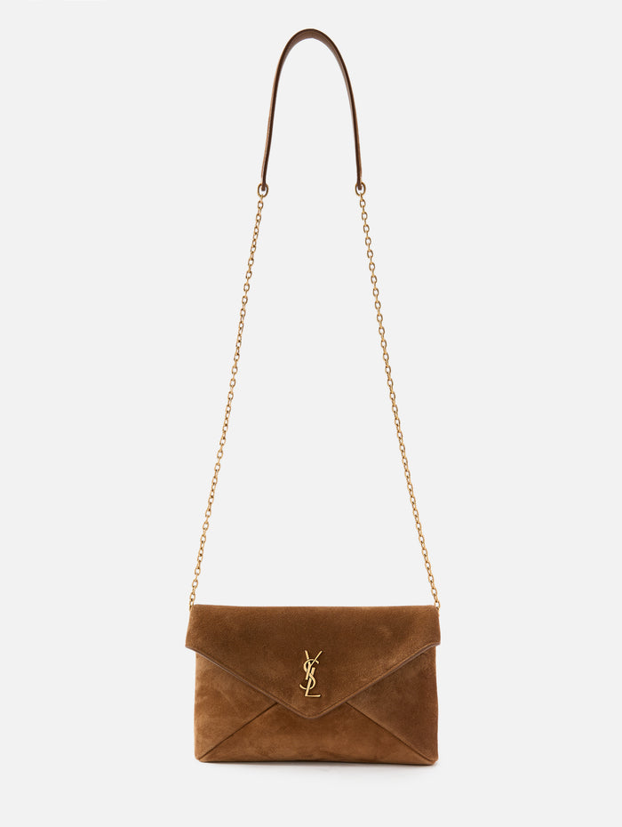 Cassandre Pouch,SAINT LAURENT,COGNAC,Image 1