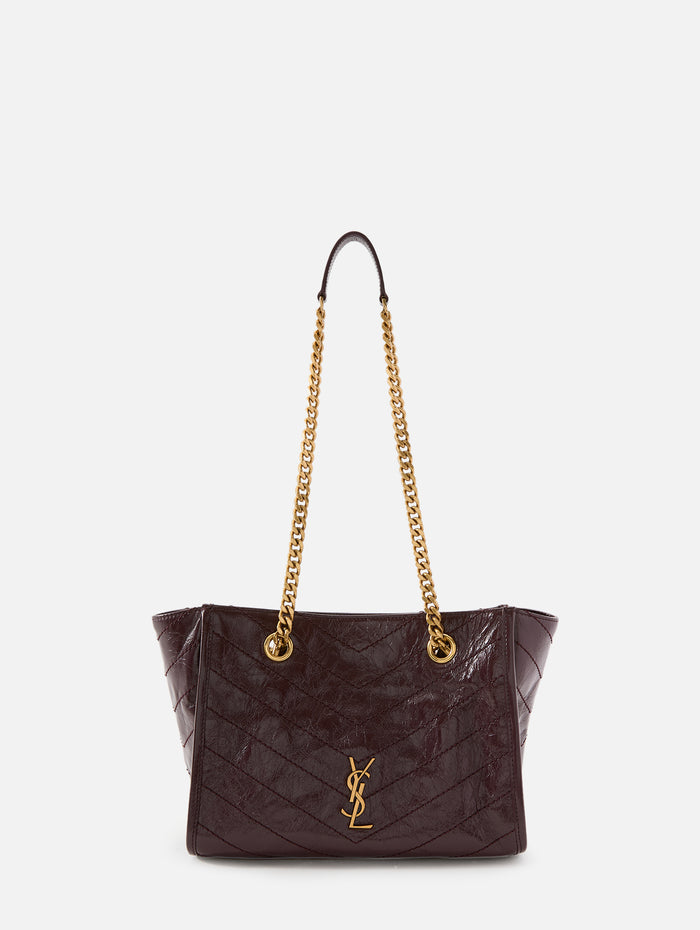Small East West Shopping Tote,SAINT LAURENT,ROUGE CABE,Image 1