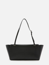Trapeze Shoulder Bag,SAVETTE,BLACK,Image 2