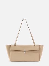Trapeze Shoulder Bag,SAVETTE,BONE,Image 1