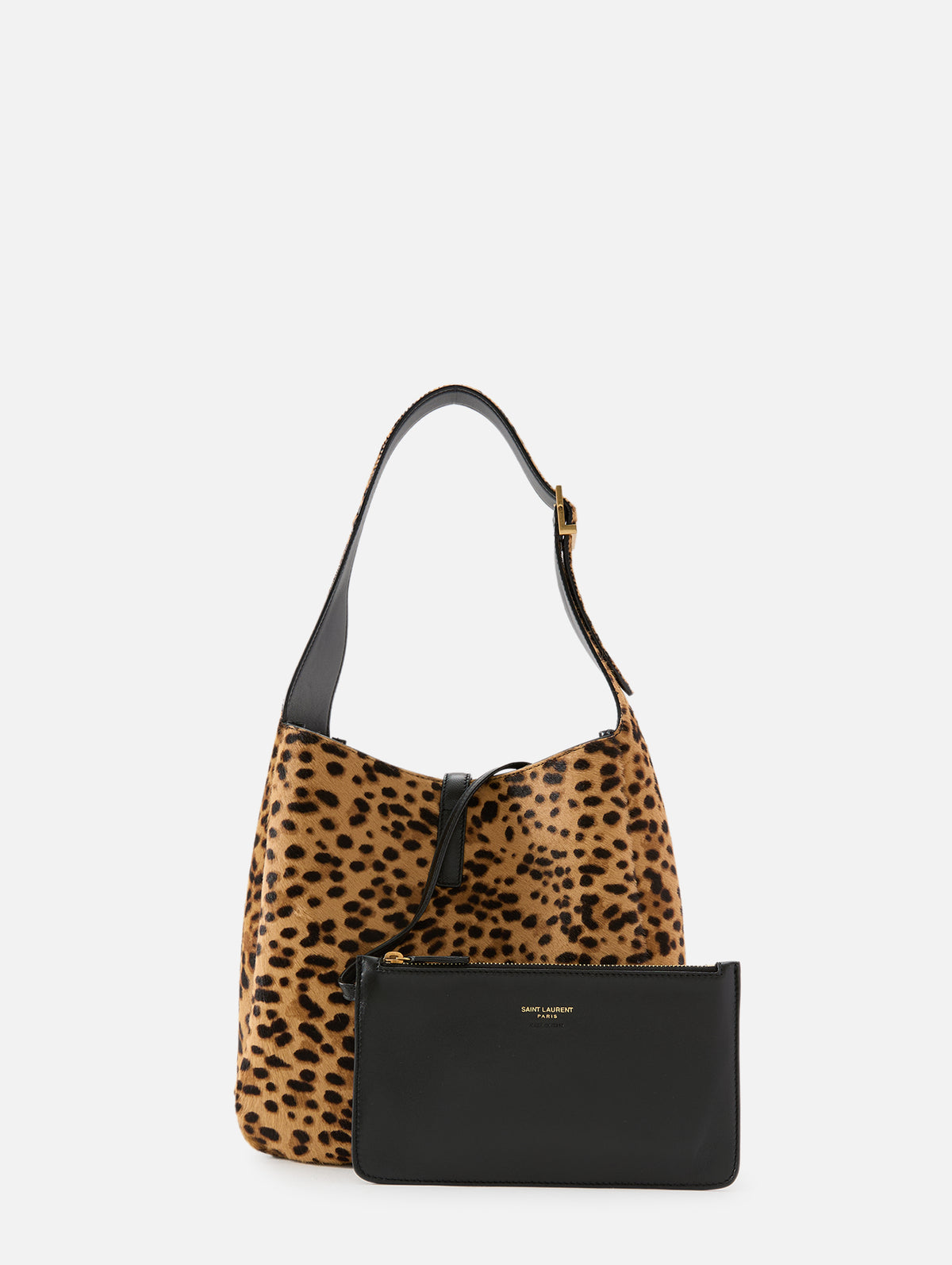 Le 5 Shoulder Bag,SAINT LAURENT,BEIGE NOIR,Image 2