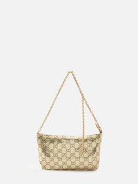 Evening Shoulder Bag,GUCCI,GOLD BROWN,Image 3