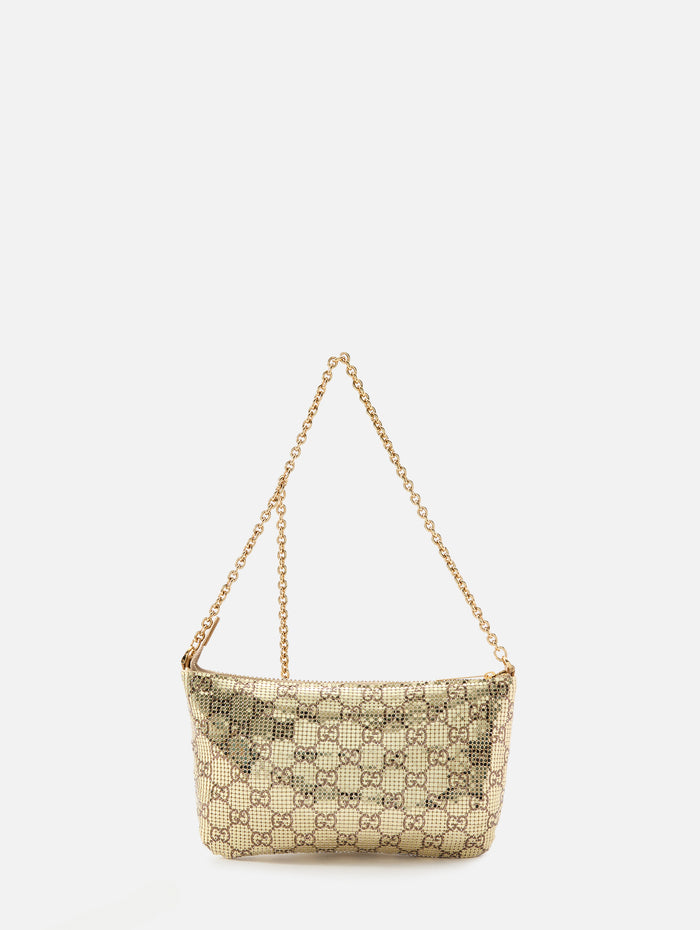 Evening Shoulder Bag,GUCCI,GOLD BROWN,Image 1