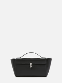 Trapeze Pouchette,SAVETTE,BLACK,Image 1