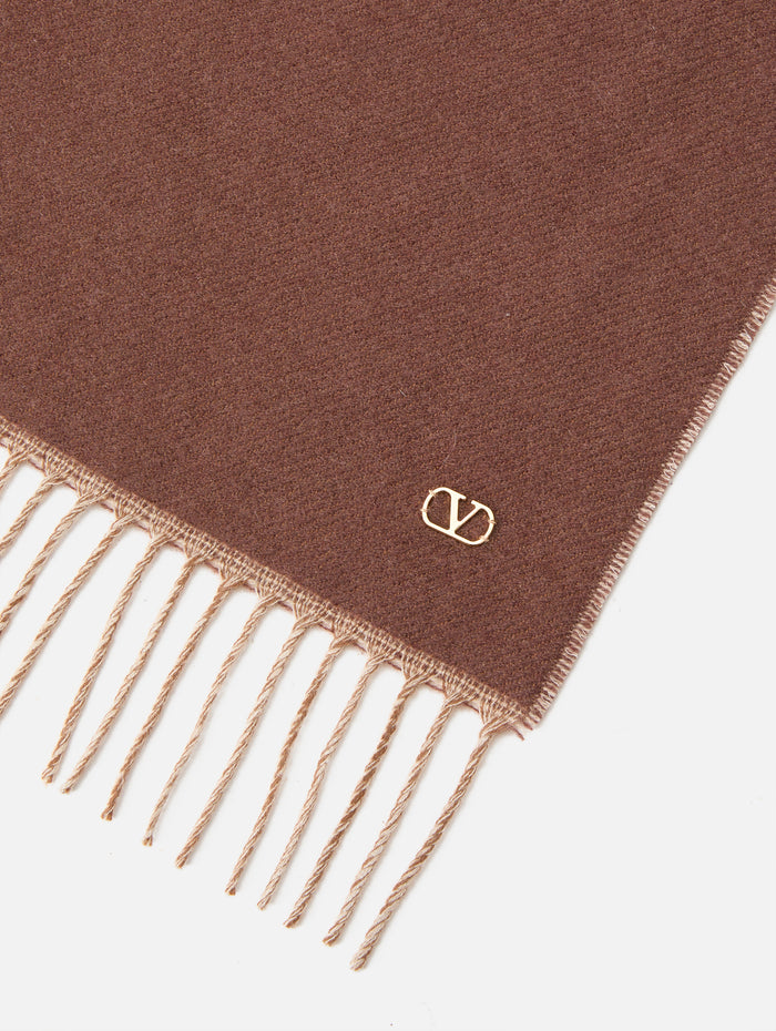 Scarf,VALENTINO GARAVANI,CHOCOLATE,Image 1