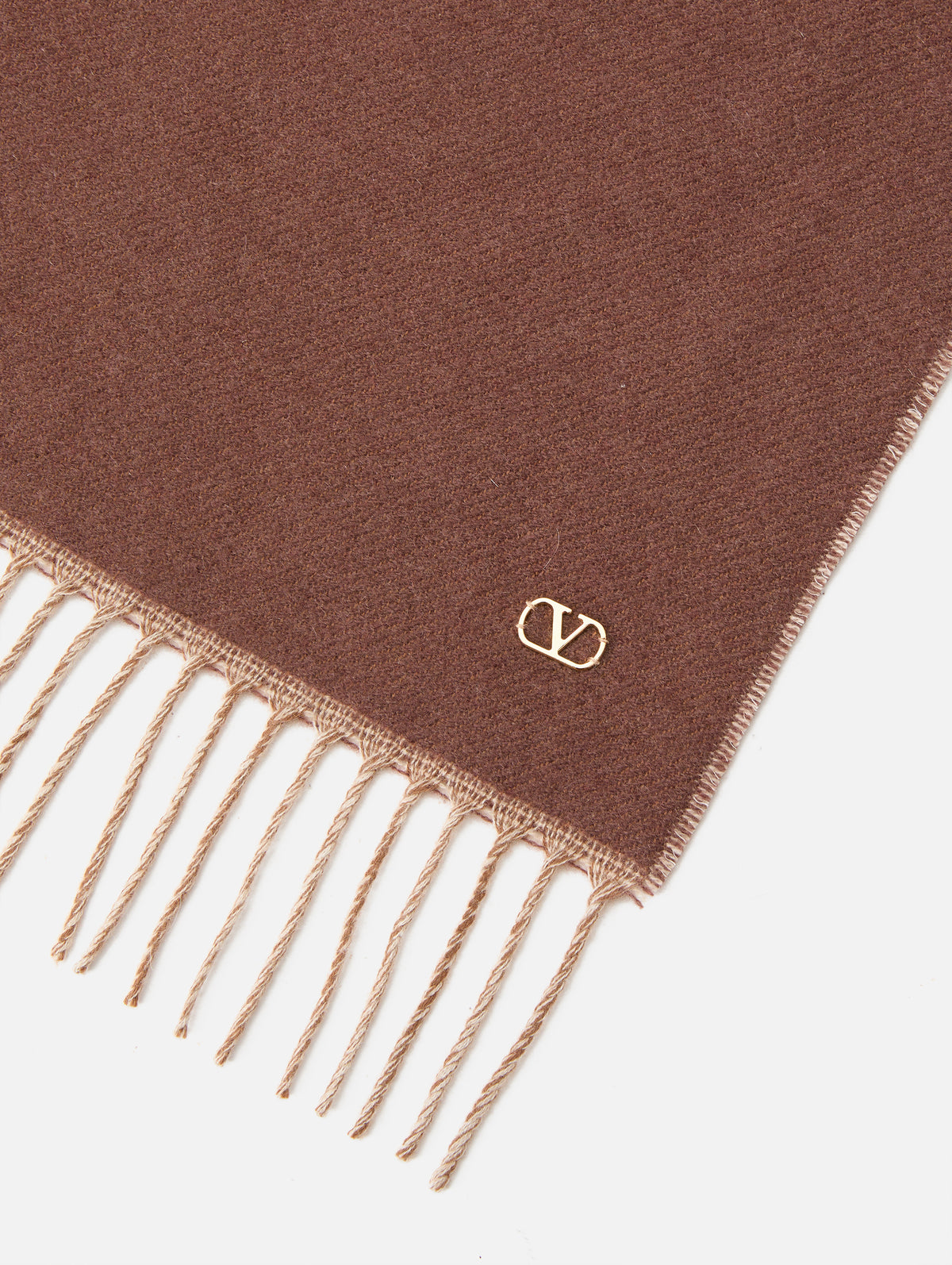 Scarf,VALENTINO GARAVANI,CHOCOLATE,Image 2