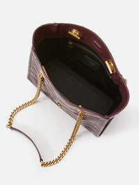 Small East West Shopping Tote,SAINT LAURENT,ROUGE CABE,Image 4