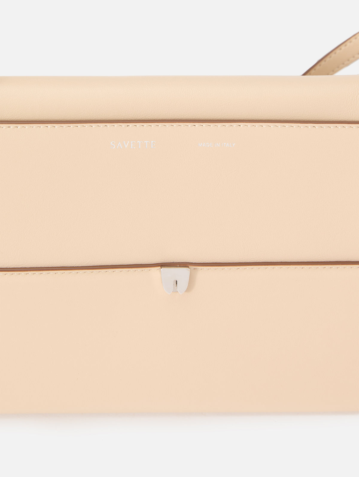 Trapeze Shoulder Bag,SAVETTE,BONE,Image 3