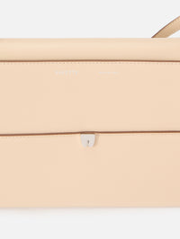 Trapeze Shoulder Bag,SAVETTE,BONE,Image 3