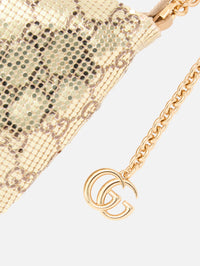 Evening Shoulder Bag,GUCCI,GOLD BROWN,Image 4