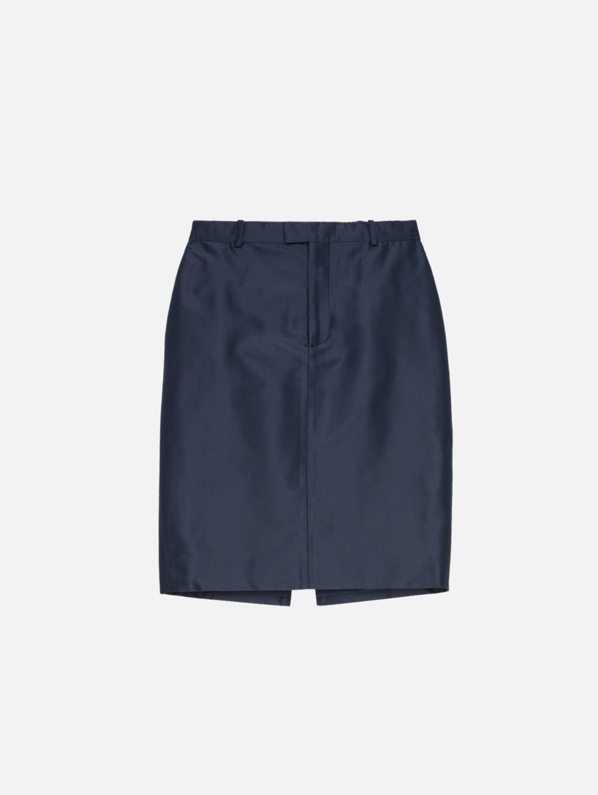 Silk Faille Skirt,GUCCI,INK,Image 1