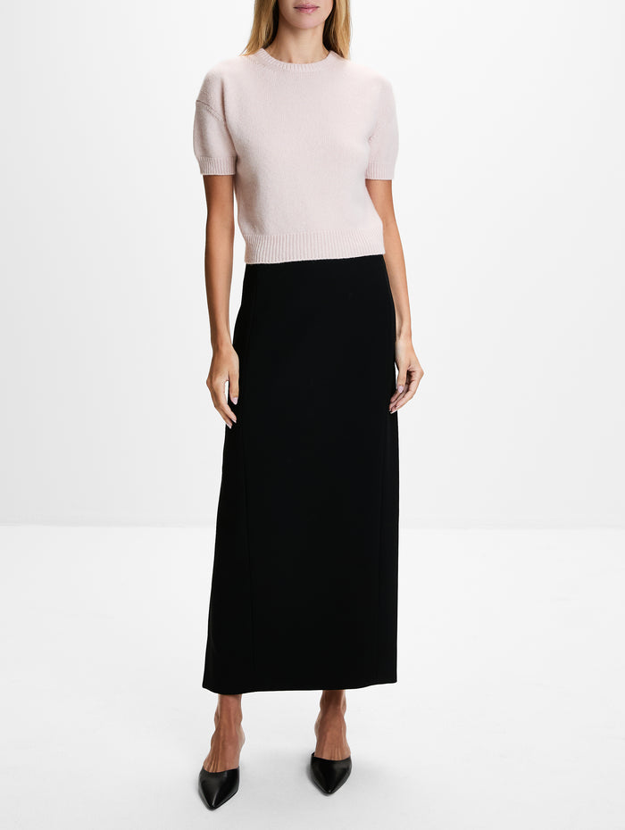 Lyle Skirt,KHAITE,BLACK,Image 1