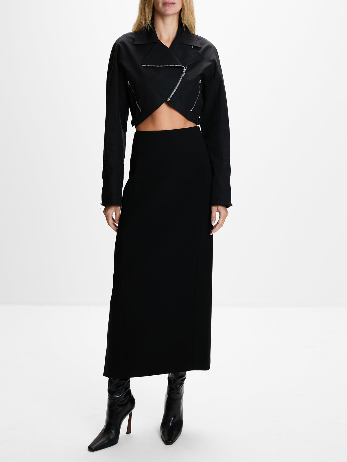 Biker Jacket,ALAIA,NOIR,Image 2