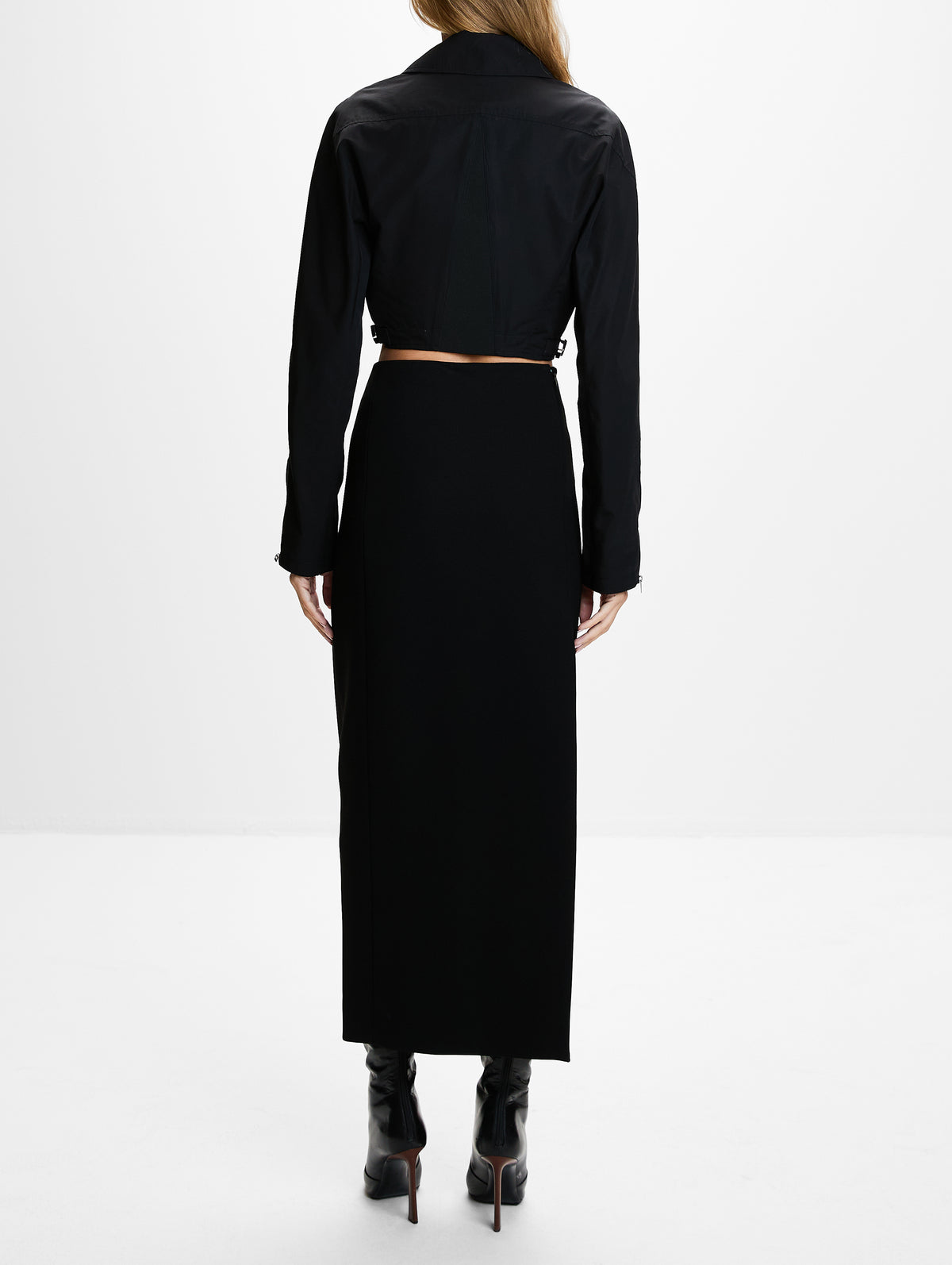 Biker Jacket,ALAIA,NOIR,Image 3