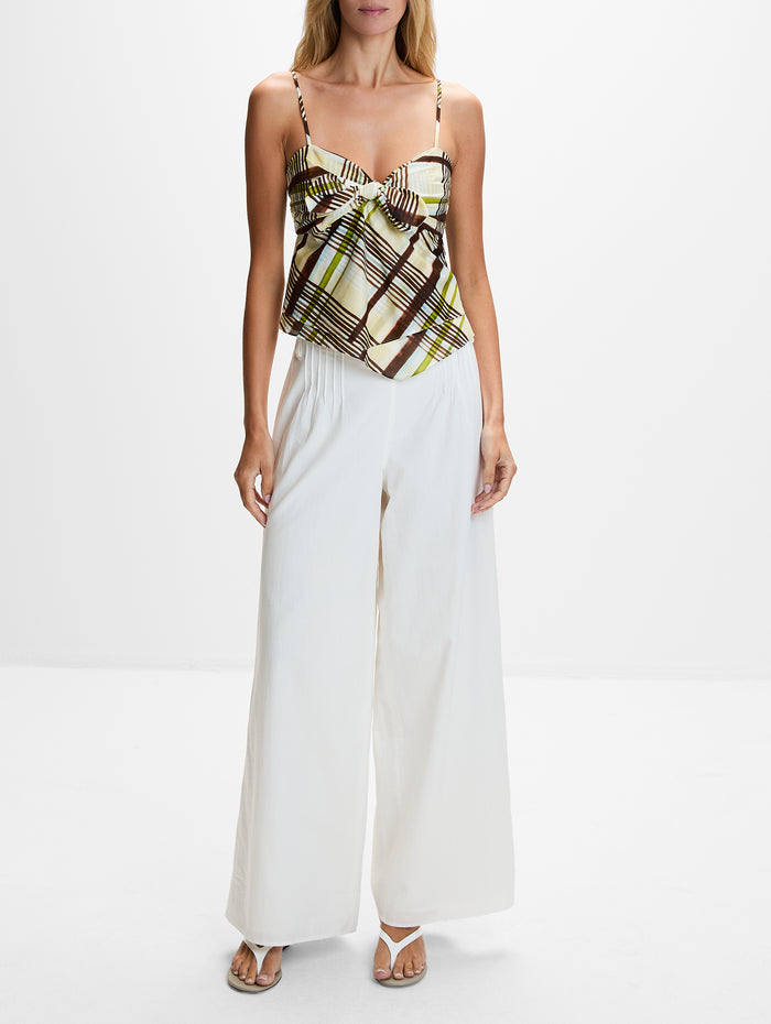 Hailey Top,A.L.C.,BUTTER/GANACHE,Image 1