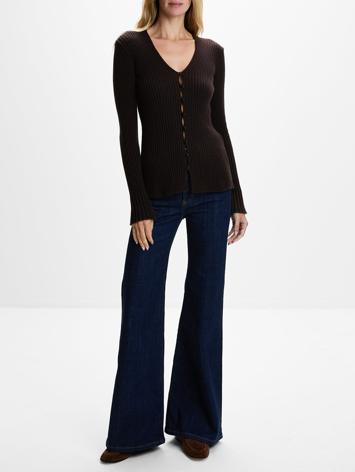 Valeria Top,PROENZA SCHOULER,ESPRESSO,Image 2