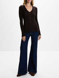 Valeria Top,PROENZA SCHOULER,ESPRESSO,Image 2