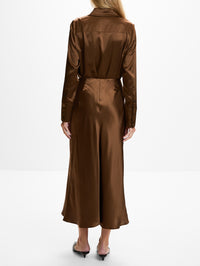 Slip Skirt,CO,CHOCOLATE,Image 4