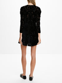 Lace Dress,GUCCI,BLACK,Image 4