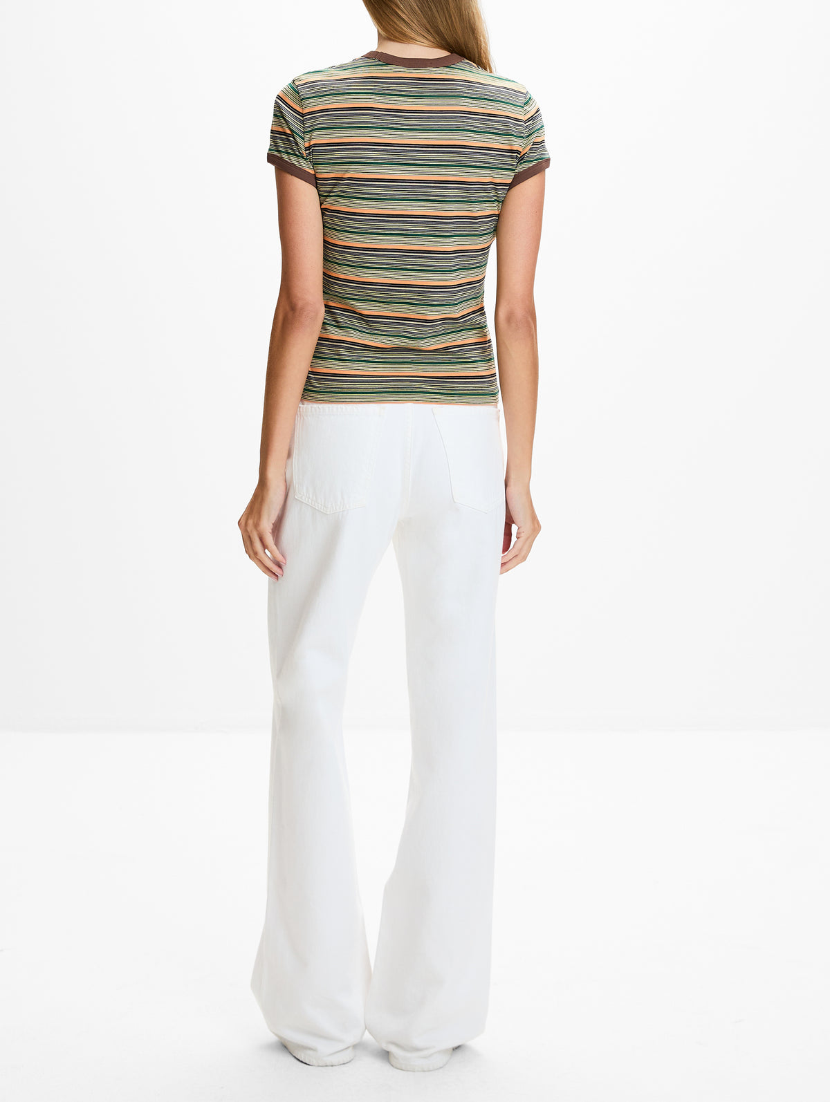 Striped T-Shirt,MARNI,ALKEKENGI,Image 3