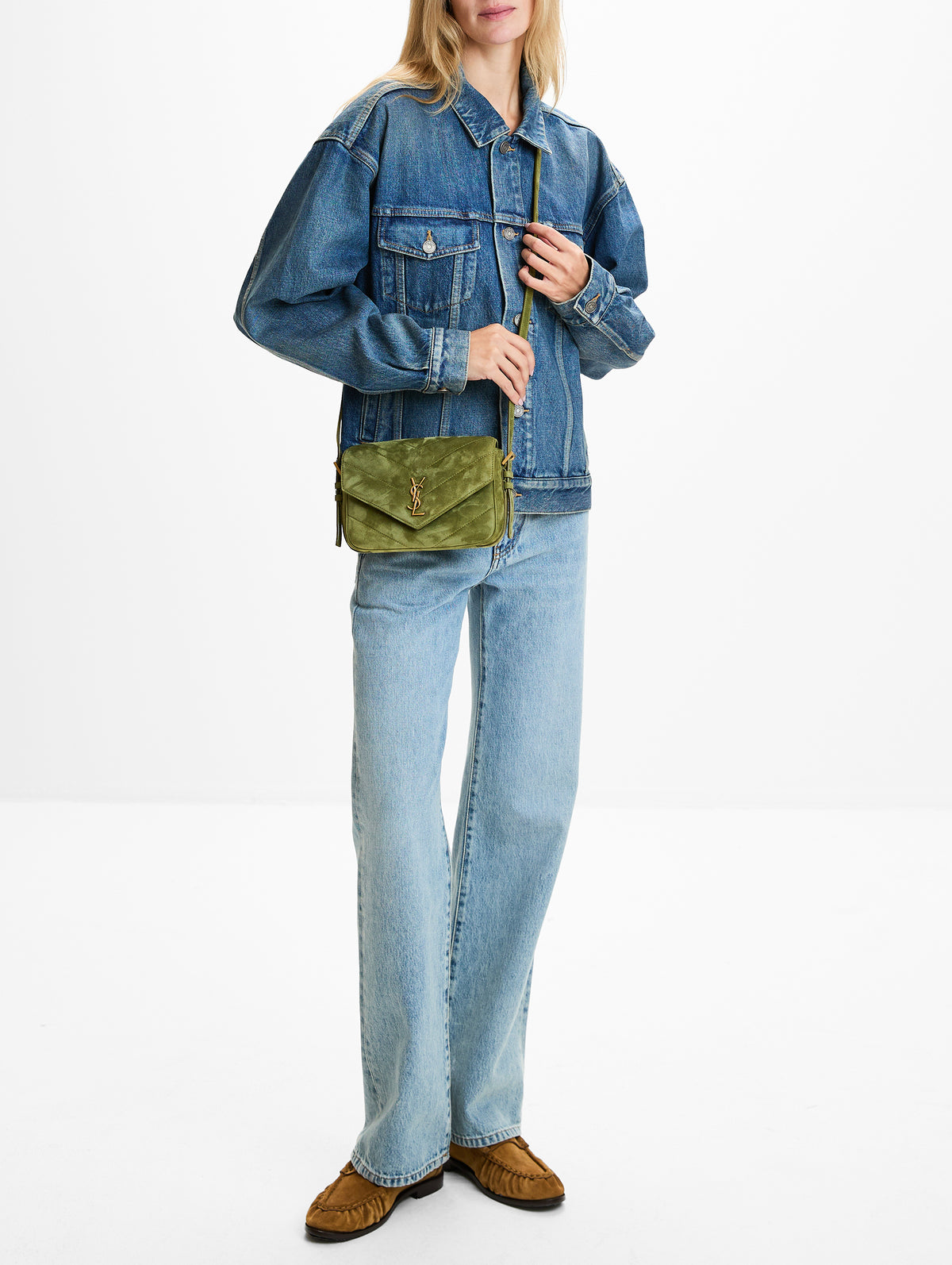 Toy Loulou Crossbody Bag,SAINT LAURENT,NEW JUNIPER,Image 2