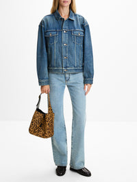 Le 5 Shoulder Bag,SAINT LAURENT,BEIGE NOIR,Image 2