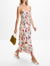 Clove Cami Silk Dress,ULLA JOHNSON,SUMMER GARDEN,Image 3