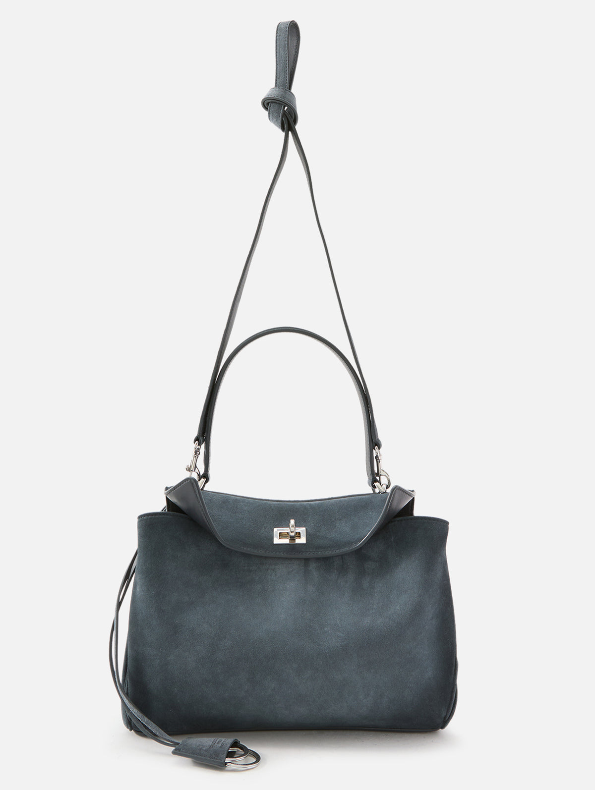 Rodeo Top Handle Bag,BALENCIAGA,STORM GREY,Image 3
