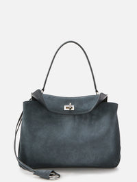 Rodeo Top Handle Bag,BALENCIAGA,STORM GREY,Image 1