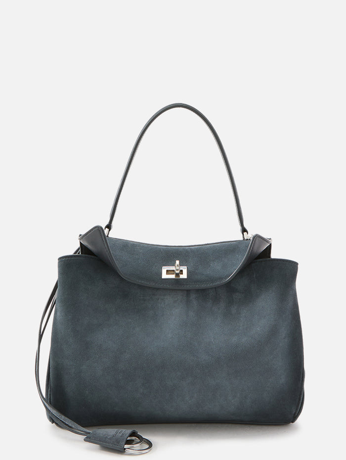 Rodeo Top Handle Bag,BALENCIAGA,STORM GREY,Image 1
