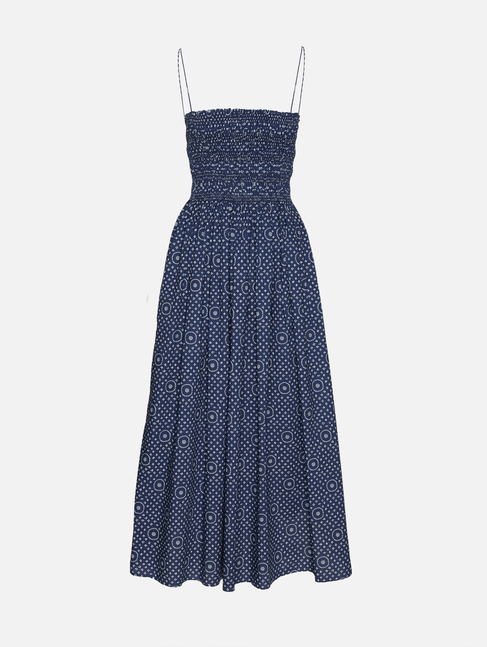 Shirred Bodice Dress | MATTEAU | elysewalker