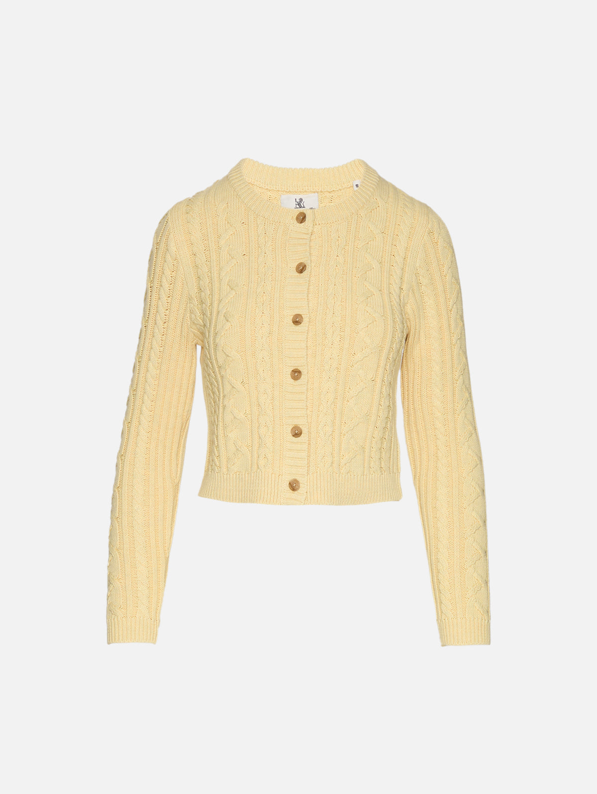 Riley Cardigan,DENIMIST,WASHED YELLOW,Image 1