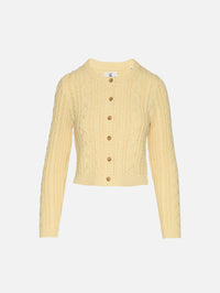 Riley Cardigan,DENIMIST,WASHED YELLOW,Image 1