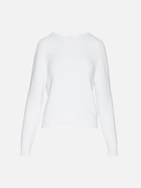 Nina Crewneck Sweater,KALLMEYER,CHALK,Image 1