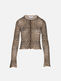 Isabelle Cardigan,RE/DONE,LEOPARD,Image 2