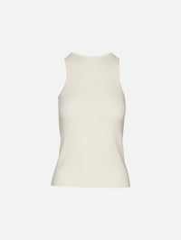 Knit Tank Top,CO,IVORY,Image 1