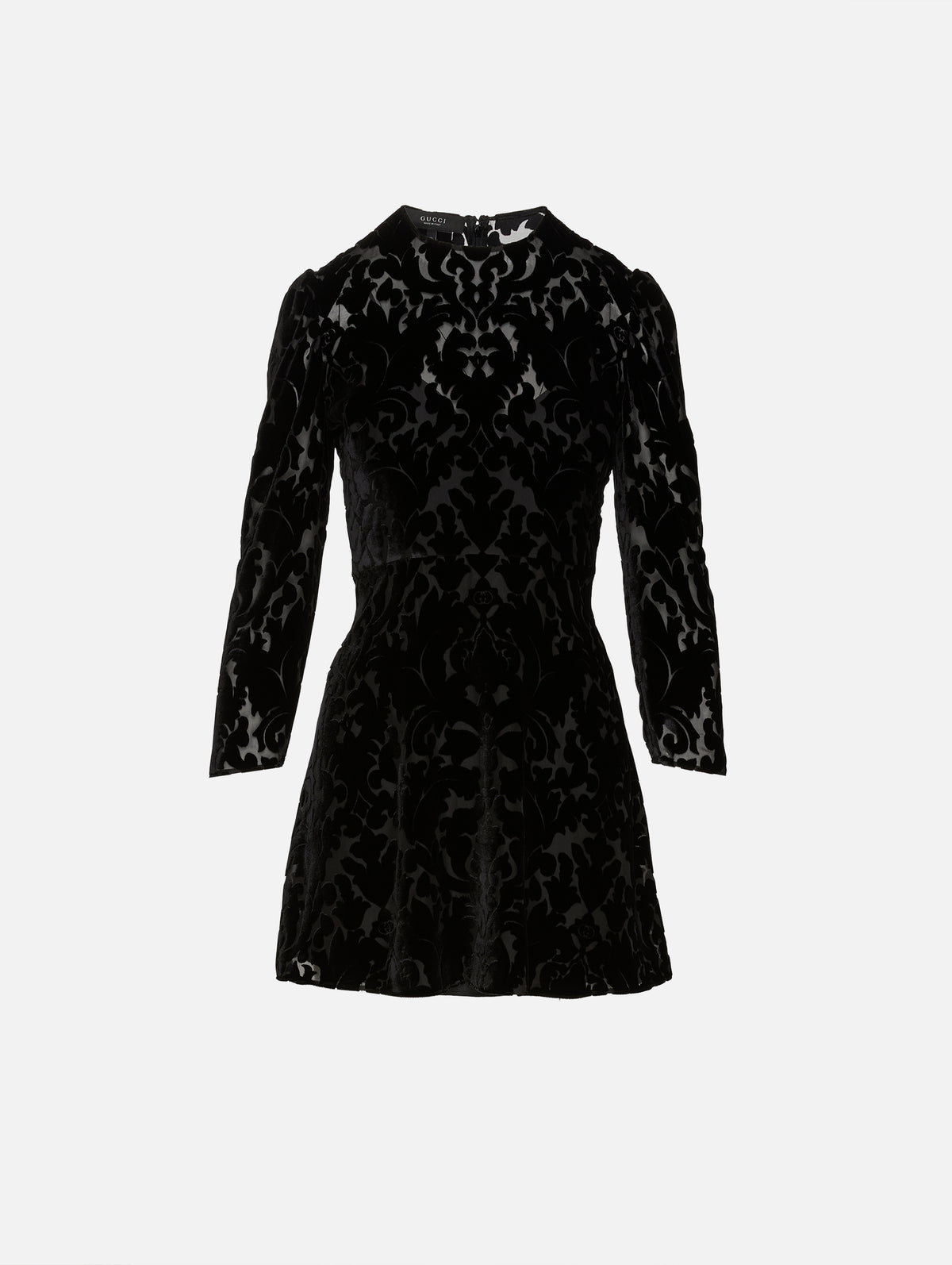 Lace Dress,GUCCI,BLACK,Image 1