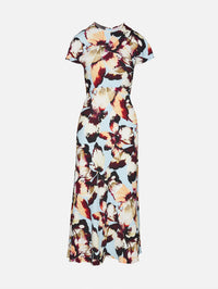 Bias Day Dress,MONIQUE LHUILLIER,AMBER LILY,Image 1