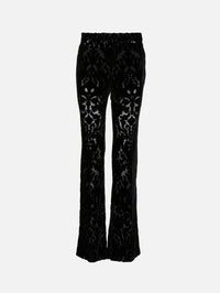 Lace Pant,GUCCI,BLACK,Image 2