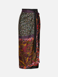 Scarfy Long Skirt,DRIES VAN NOTEN,DESSIN B,Image 1