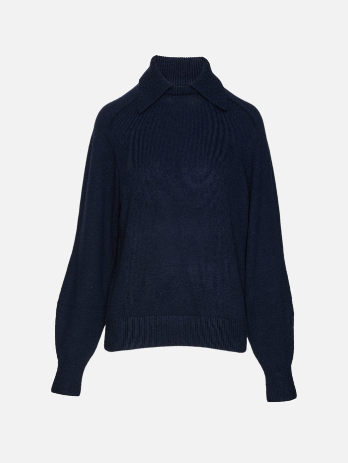 Jackson Sweater,KHAITE,MIDNIGHT NAVY,Image 1
