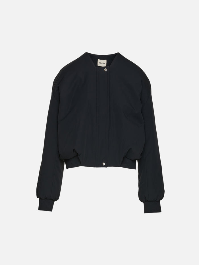 Cordan Jacket,KHAITE,BLACK,Image 1