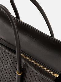 Barbara Tote Bag,BOTTEGA VENETA,ESPRESSO BRASS,Image 4