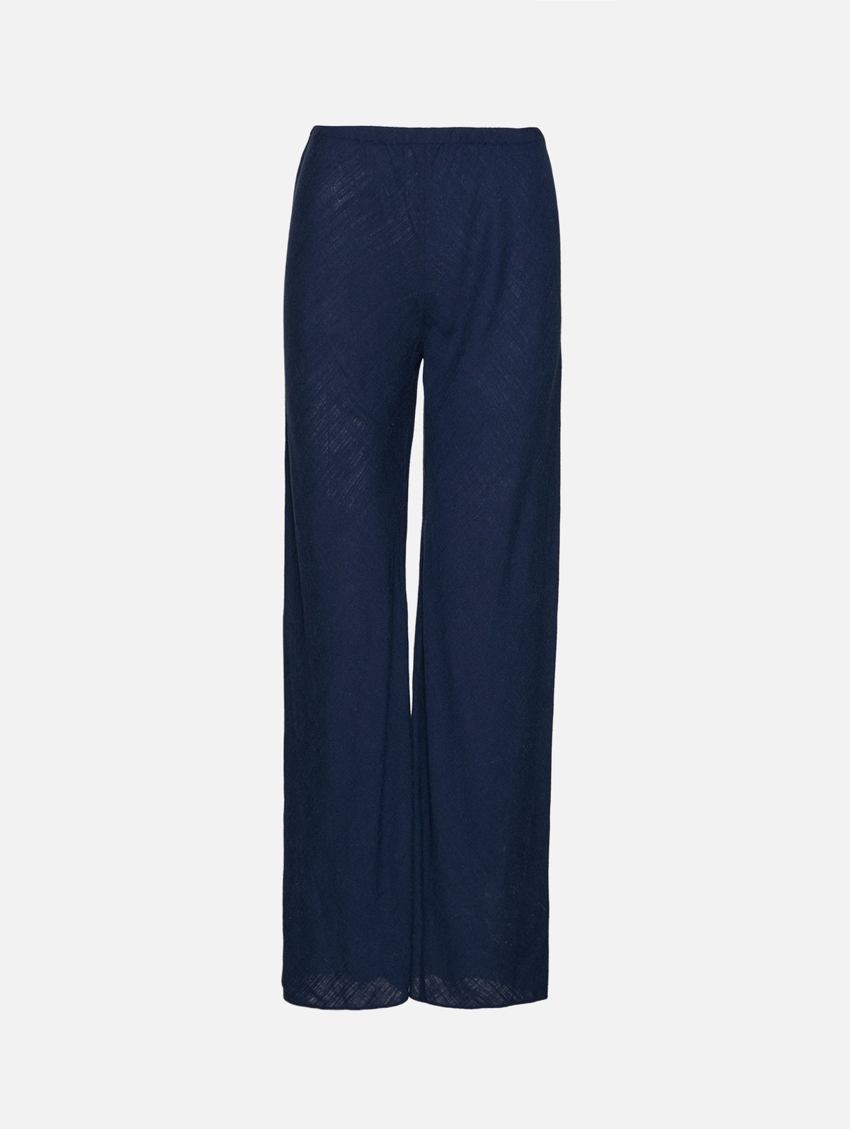 Linen Colby Pant,LA LIGNE,MIDNIGHT,Image 1