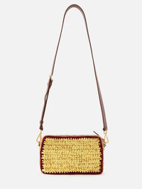 Knitted Camera Case Bag,MARNI,CURDS AND WHEY,Image 2