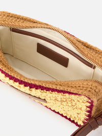 Knitted Camera Case Bag,MARNI,CURDS AND WHEY,Image 3