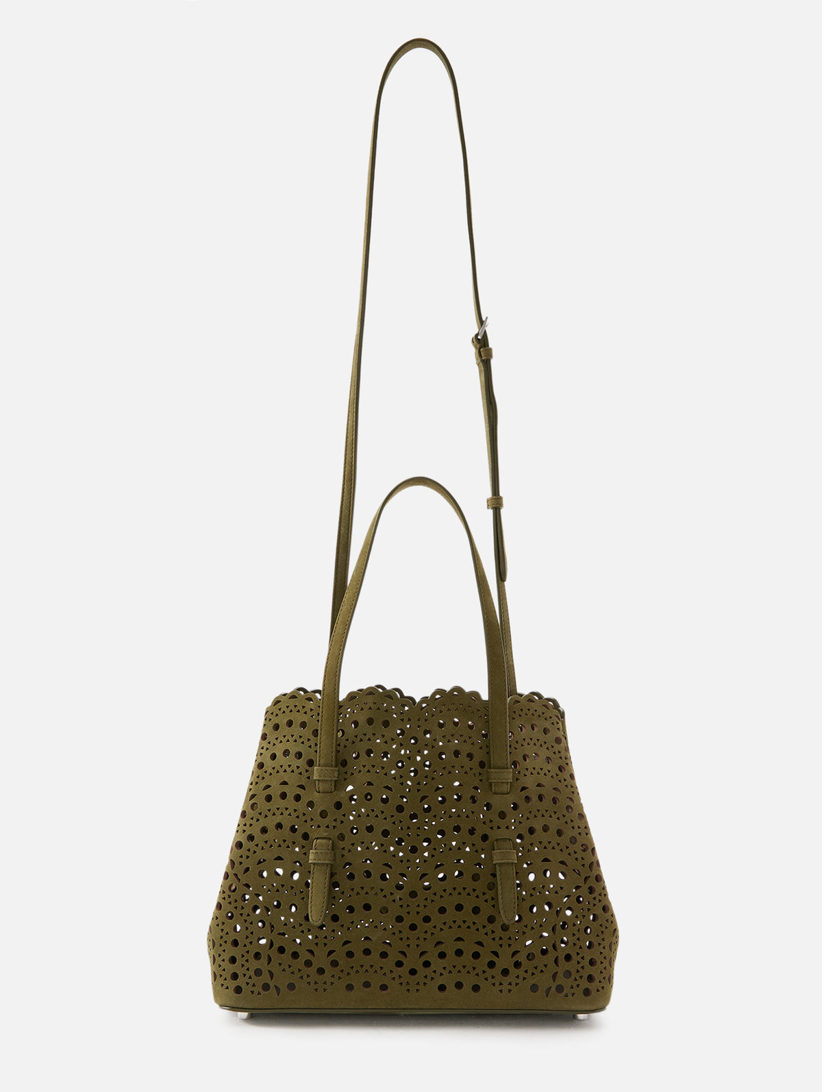 Mina 25 Bag,ALAIA,VERT CAMO,Image 3