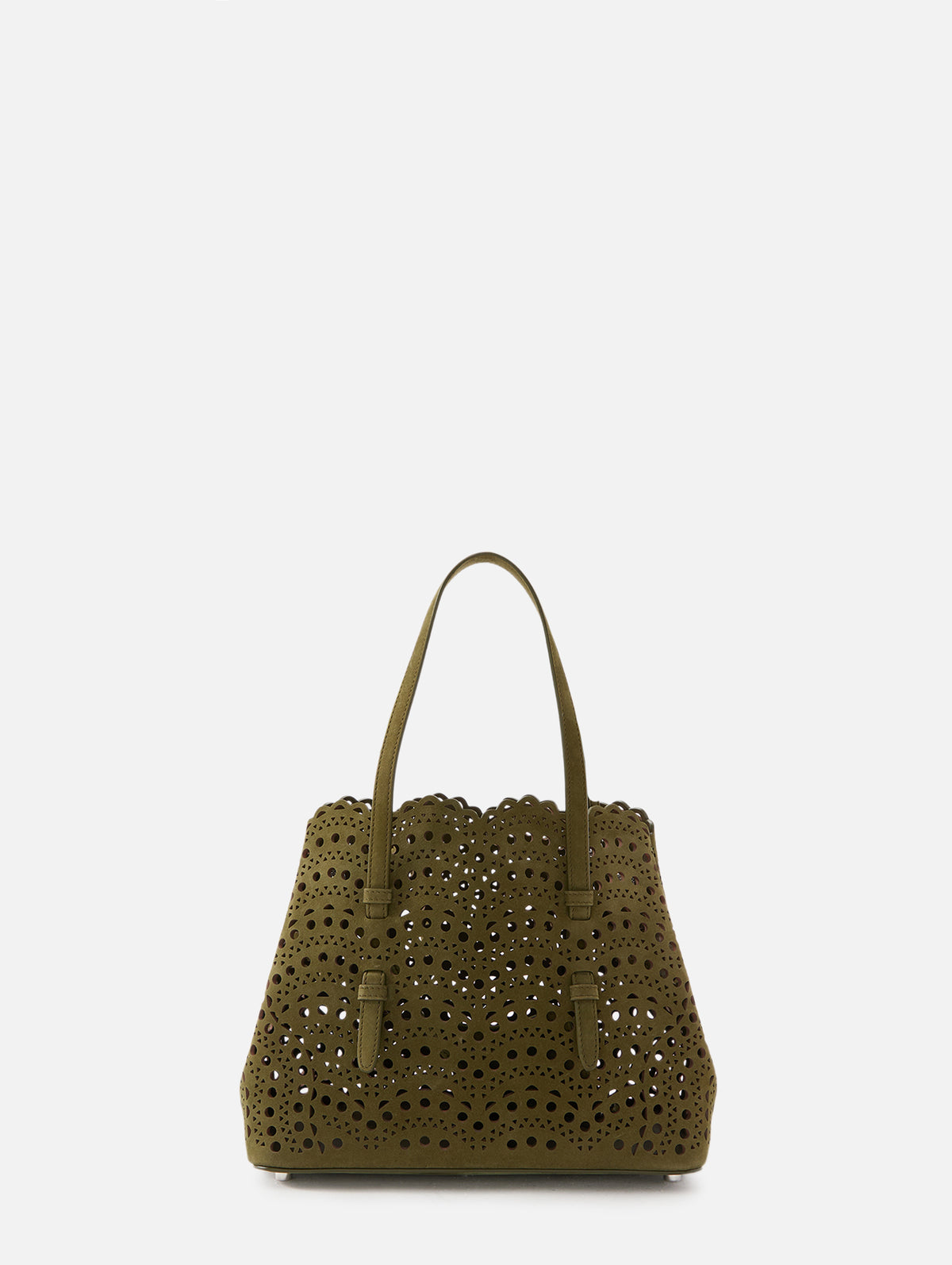 Mina 25 Bag,ALAIA,VERT CAMO,Image 2